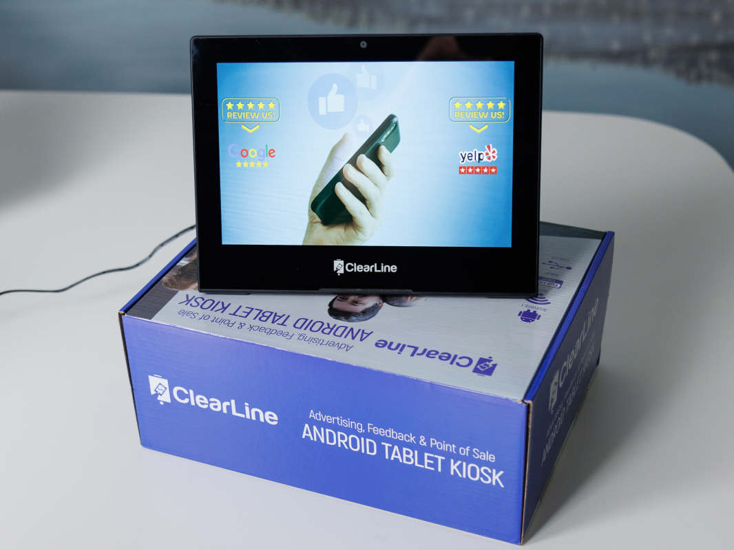 Customer-facing Display 10” screen