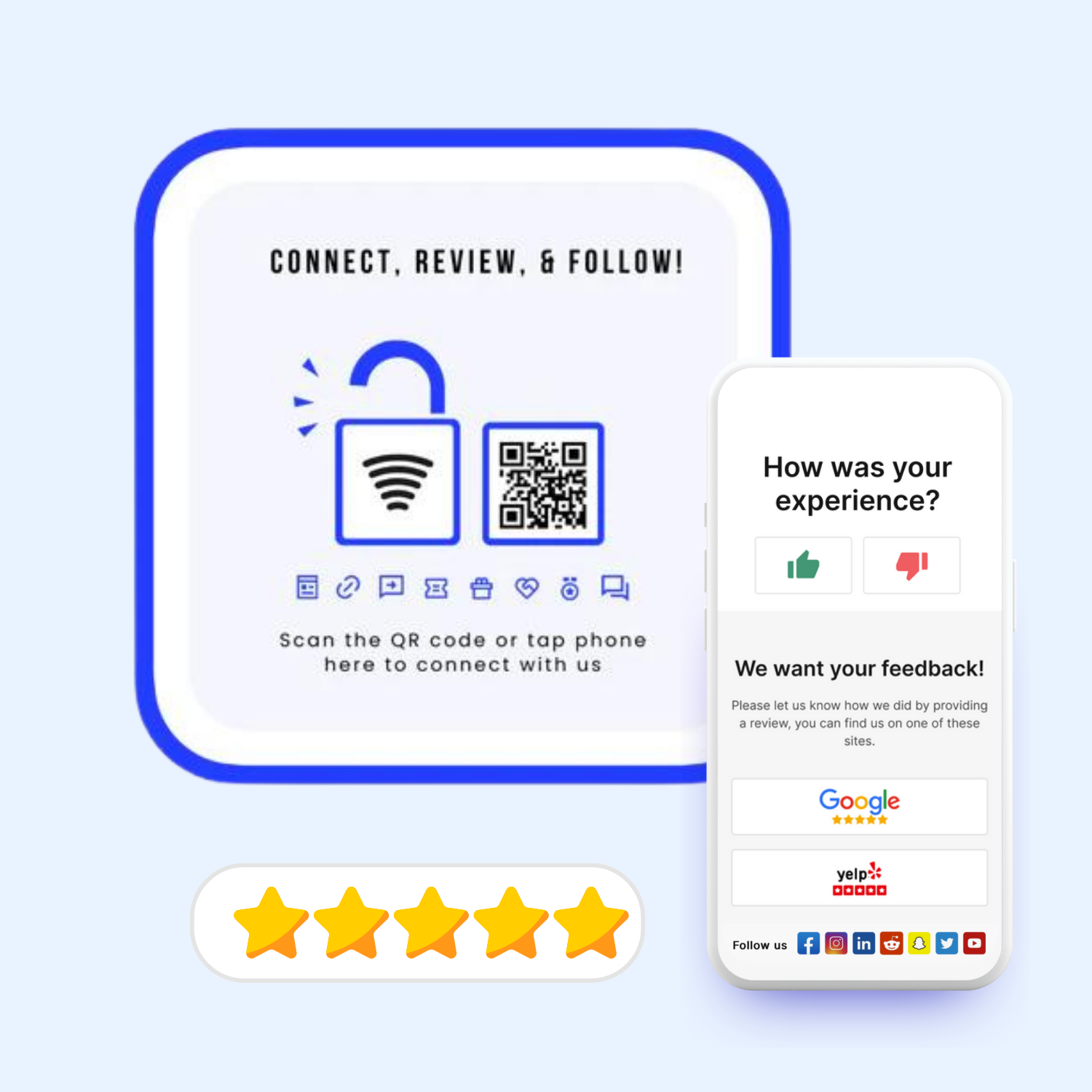 Screen Smart Sticker Smart Sticker (4 Marketing Apps in 1) – ClearLine Digital Kiosk