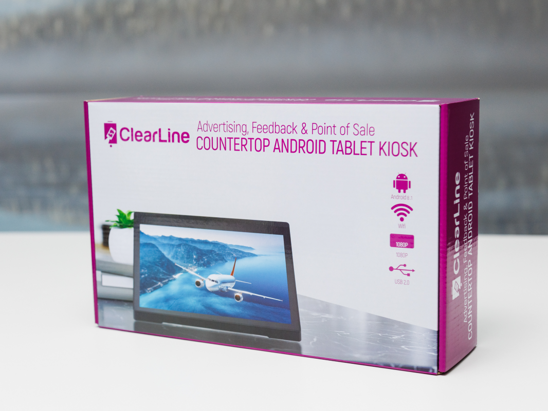 Customer-facing display 10” Countertop